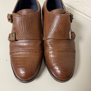 Elegant Brown Kids Dress Shoes